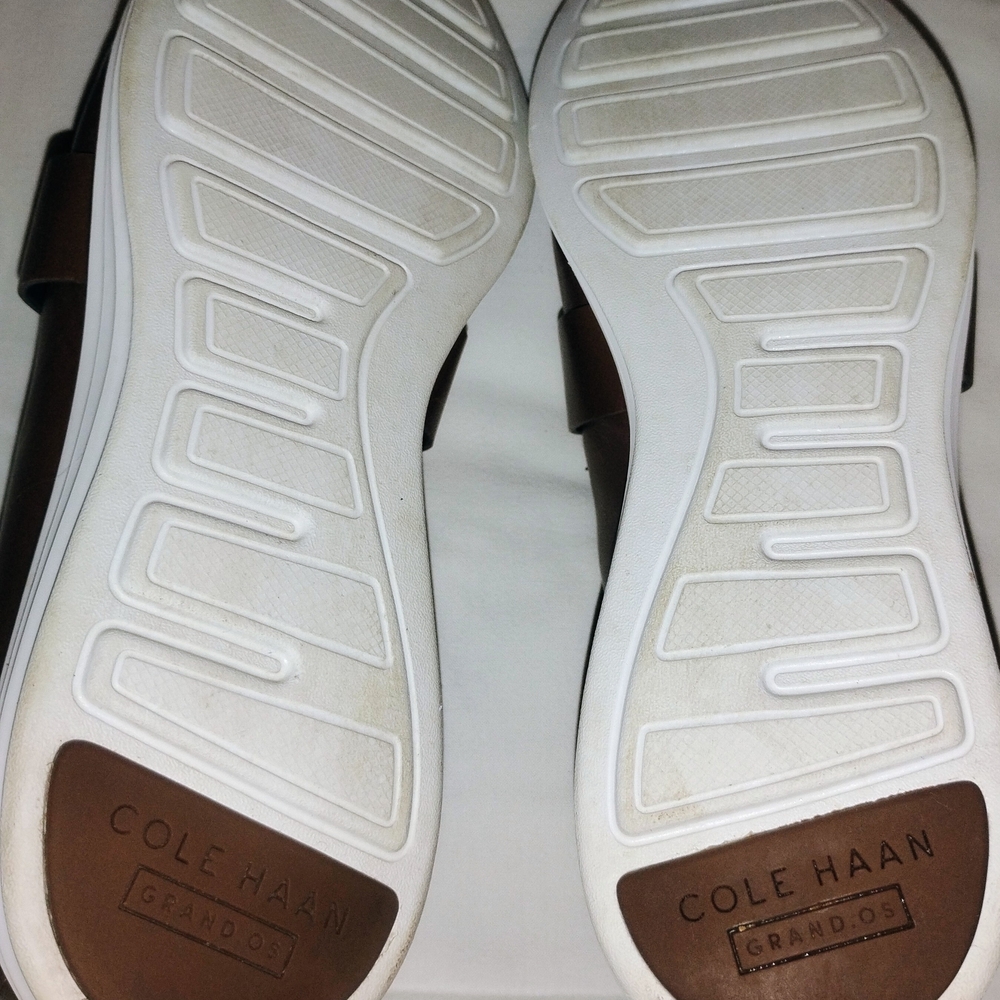 Cole Haan Original Grand Brown Leather Loafers - Picture 3 of 5